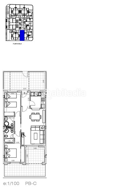 Foto dafa5afa-4c8d-416c-890c-caafe759b01c. Apartament amb piscina a Lomas de Cabo Roig - Los Dolses Orihuela