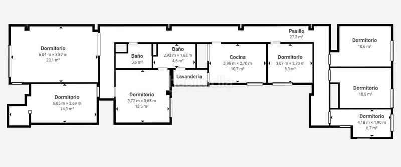 Foto 477490ad-fb61-415c-b632-47db8fdf2c10. Affitto appartamento con riscaldamento parcheggio in Valencia