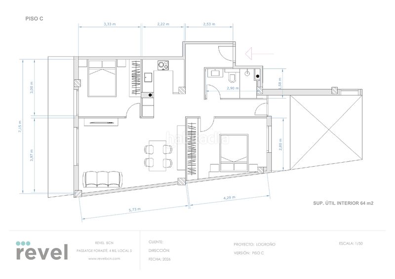 Foto 3d978476-f261-40d2-9136-2e481c9205d0. Piso en calle doctor múgica 17 piso completamente a reformar junto al centro en Logroño