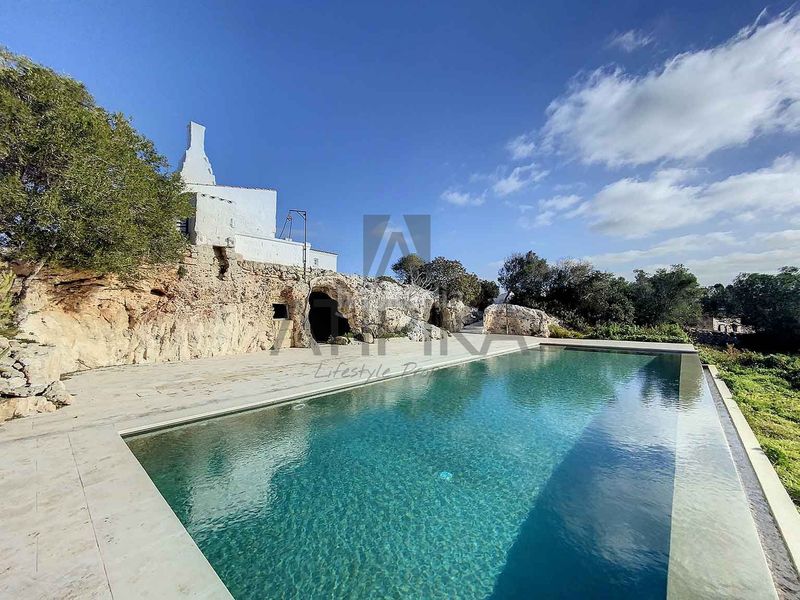 Foto 6325edd0-508f-4480-be44-43a35416469c. Masia amb calefacció piscina a Alaior poble Alaior