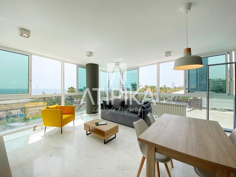 Foto 9914b1c9-043a-4153-a42d-a2feafabba3a. Alquiler piso exclusiva propiedad en alquiler temporal y en venta con vistas panorámicas al mar en diagonal mar en Barcelona