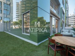 Pis a Centre-Platja. Piso de obra nueva en planta baja con jardín privado de 175m2 a