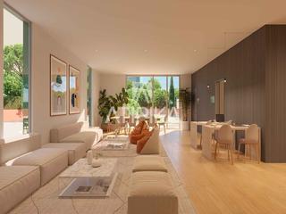 Pis a Centre-Platja. Piso de obra nueva en venta con jardín a pocos pasos de la playa