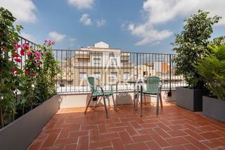 Location Attique à Dreta de l´Eixample. Lujoso ático en alquiler temporal en el quadrat dor