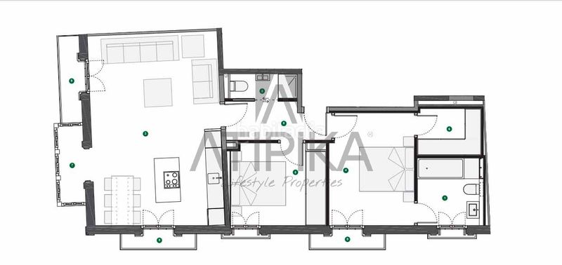 Foto 659a7f65-e1dd-451f-bfa1-5f0df0e24189. Rent flat with heating in L´Antiga Esquerra de l´Eixample Barcelona