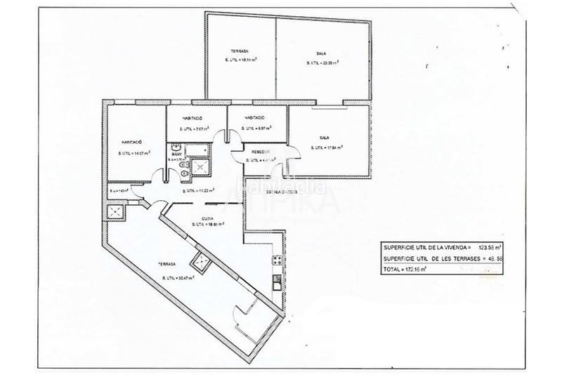 Foto 12a45a54-e1d2-4cea-bd83-c766db877e27. Miete dachwohnung mit heizung in Sant Ramon - Maternitat Barcelona