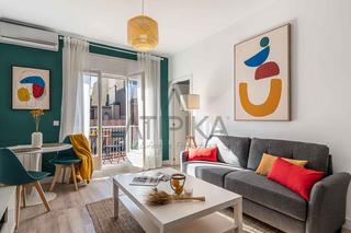 Location Appartement à El Camp de l´Arpa del Clot. Piso en alquiler temporal completamente equipado junto a les glò