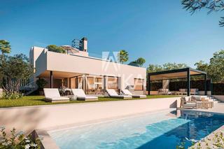 Casa  Margarida xirgu. Casa de obra nueva en venta con vistas al mar en la plana