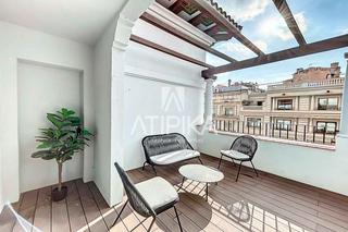Miete Etagenwohnung in Putget - Farró. Ático en alquiler temporal en el putxet