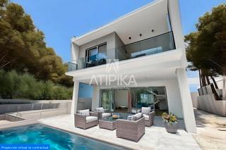 Maison à Mas Alba. Moderna casa unifamiliar de obra nueva en mas alba  sitges