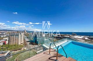 Location Appartement  Eduard maristany. Piso en alquiler temporal con terraza de 40m con vistas al mar y