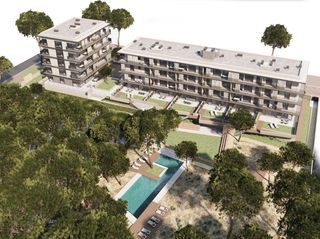 Pis a Gava Mar. Piso en venta de obra nueva de 3 habitaciones en primera linea d