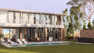 House in El Mirador-La Cornisa. Casa en venta en sant andreu de llavaneres con piscina y jardín
