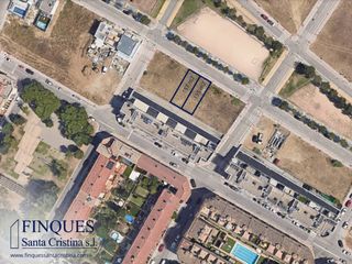 Terreno residenziale  Calle president lluís companys. Parcela plana para construir en el centro de santa cristina daro
