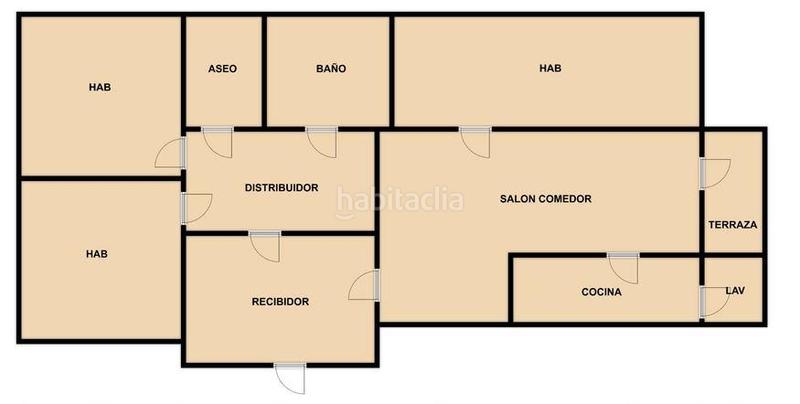 Foto cd0a9322-e907-46ff-b6f4-40656840f74a. Appartamento con riscaldamento parcheggio in Creu de Barberà Sabadell