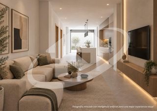 Maison jumelée à Creu de Barberà. Casa obra nueva en planta con 60 metros de terraza