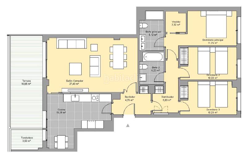 Foto 952fe96a-9f3a-4acb-acb7-f5d90ef23383. Rent flat with heating pool in Marazuela-El Torreón Rozas de Madrid (Las)