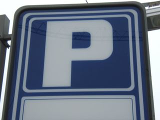 Autoparkplatz  Sector piscina municipal. Plaza de parking